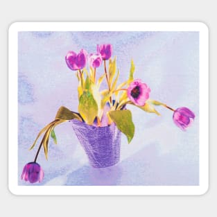 Tulips In A Pot Sticker